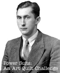 Power Suits: An Art Quilt Challenge logo