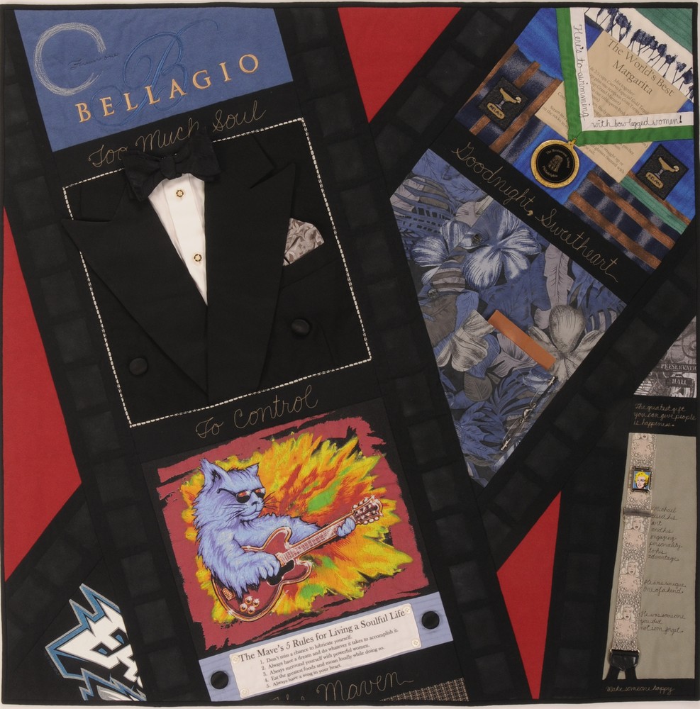 Too Much Soul to Control, an art quilt by Cyndi Zacheis